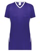 Augusta Sportswear 6915 Women's Cutter+ V-Neck Softball Jersey