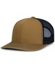 Pacific Headwear 104S Contrast Stitch Snapback Trucker Hat