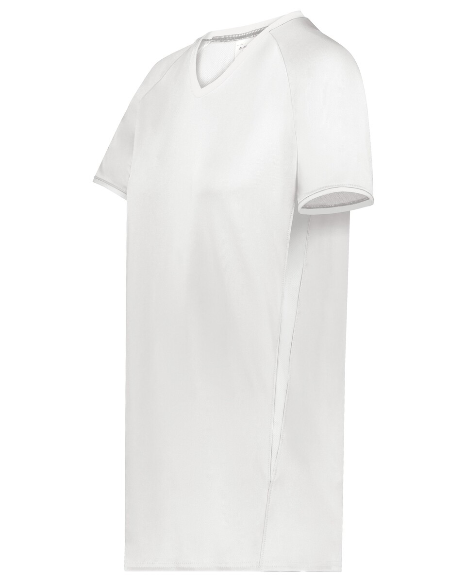 Augusta Sportswear 6916 Girls Cutter+ V-Neck Softball Jersey ...