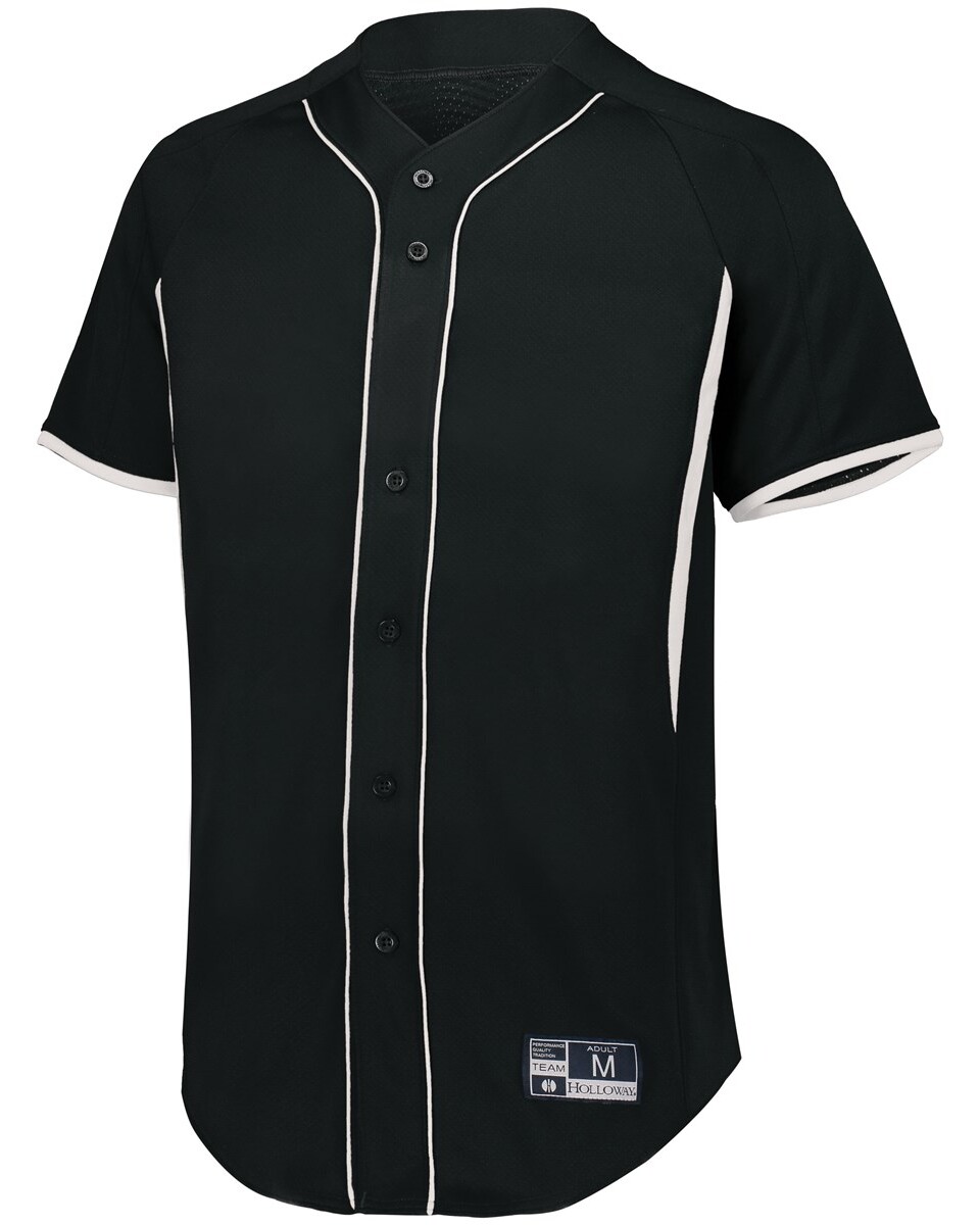 Holloway 221225 Youth Game7 Full-Button Baseball Jersey ...