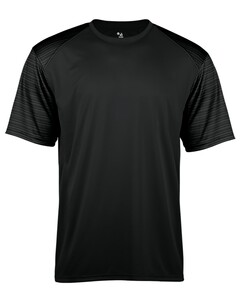 Badger 212500 Anti-Microbial-Sport Stripe Youth Tee Anti-Microbial