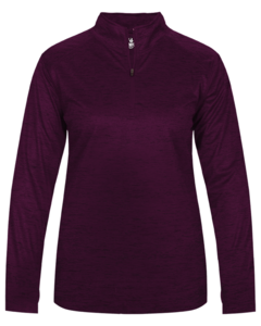 Badger 417300 Female-Tonal Blend Women's 1/4 Zip Female