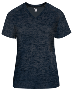 Badger 417500 Female-Tonal Blend Women's V-Neck Tee Female