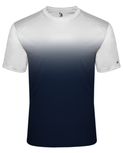 Badger 420300 Anti-Microbial-Ombre Tee Anti-Microbial
