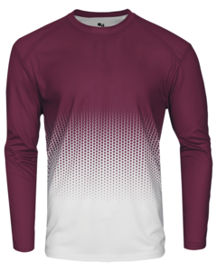 Badger 422400 3XL-HEX LONG SLEEVE TEE 3XL
