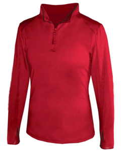 Badger 428600 2XL-1/4 Zip Women's Lightweight Pullover 2XL