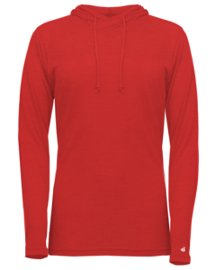 Badger 496500 Female-Tri-Blend Surplice Women's Hood Tee Female