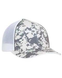 Digi Camo Flexfit Trucker Hat XS Pacific Headwear 408M XS