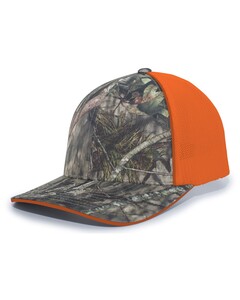 Camo Trucker Flexfit Hat Pacific Headwear 694M