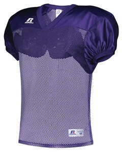 Russell Athletic Youth Mesh Practice Football Jersey – Multiple Colors (Red, Green, Blue, Purple) – 90966