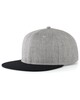 Pacific Headwear P750 Wool Blend Heather Snapback Cap