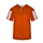 Burnt Orange/White