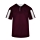 Maroon/White
