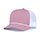 DUSTY MAUVE/WHITE