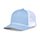 POWDER BLUE/WHITE