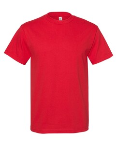 American Apparel 1301 Red-Unisex Heavyweight Cotton T-Shirt Red