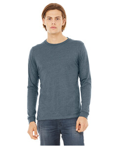 Unisex Heather CVC Long Sleeve Tee Heather Bella + Canvas 3501CVC Heather