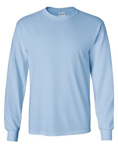 Ultra Cotton® Long Sleeve T-Shirt Blue Gildan 2400 Blue