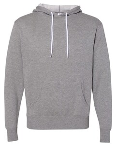 Unisex Lightweight Hooded Sweatshirt Heather Independent Trading AFX90UN Heather