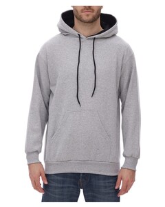 Two-Tone Hooded Sweatshirt Gray King Athletics KF9041 Gray