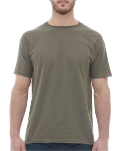 Ring-Spun T-Shirt Green M & O Knits 5500 Green