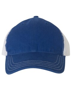 Richardson 111 Blue-Garment-Washed Trucker Cap Blue