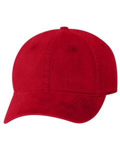 Unstructured Cap Red Sportsman AH35 Red