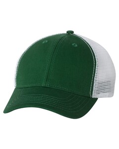 Bio-Washed Trucker Cap Green Sportsman AH80 Green