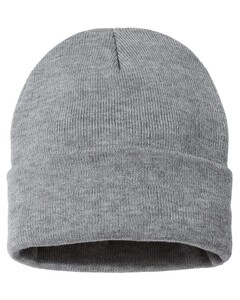 Jersey Lined 12" Cuffed Beanie Heather Sportsman SP12JL Heather