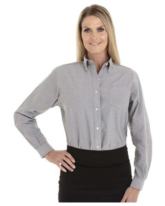 Women's Oxford Shirt Gray Van Heusen 18CV300 Gray