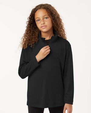 Youth Pro-Lock Performance Quarter-Zip Pullover