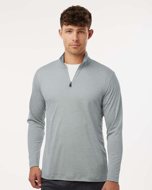 Men's Performance Mélange Quarter-Zip Pullover