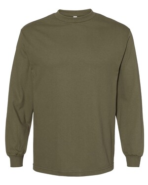 American Apparel 1304 Unisex Heavyweight Cotton Long Sleeve T-Shirt 