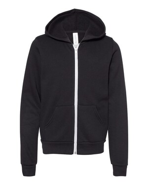 Youth Sponge Fleece Full-Zip Hoodie Sweatshirt