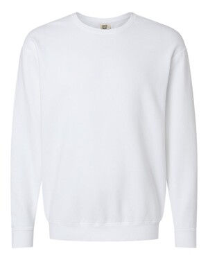 Unisex Garment-Dyed Lightweight Fleece Crewneck Sweatshirt