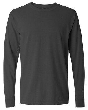 Garment-Dyed Heavyweight Long Sleeve T-Shirt