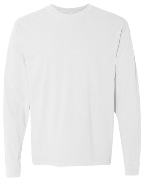 Garment-Dyed Heavyweight Long Sleeve T-Shirt