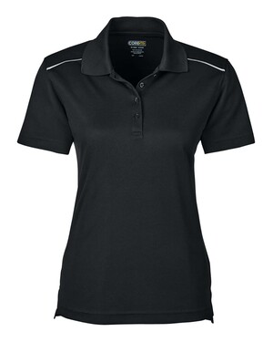Women's Radiant Performance Piqué Polo with Reflective Piping