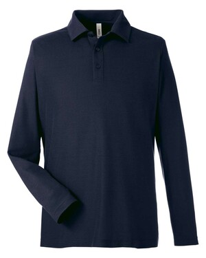 Men's Fusion ChromaSoft™ Long Sleeve Pique Polo