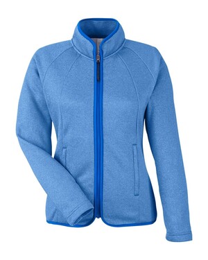 Women's Venture Heathered Stripe Full-Zip
