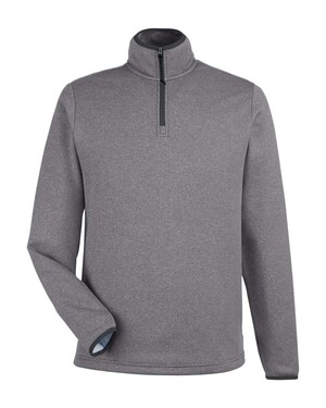 Men's Venture Heathered Stripe Quarter-Zip Pullover