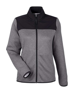 Women's Venture Heathered Stripe Hybrid Jacket