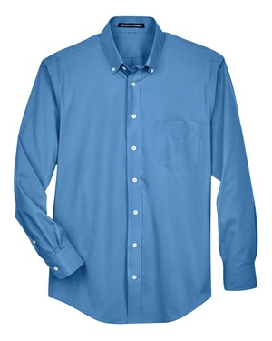 Men's Crown Collection Broadcloth Woven Dress Shirt