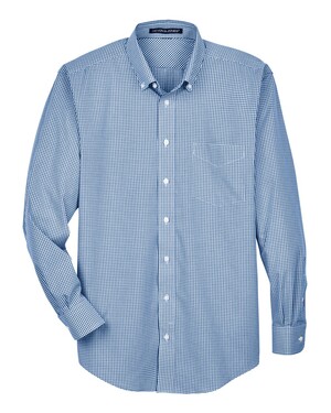 Men's Crown Collection Gingham Check Woven Dress Shirt