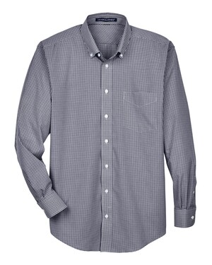 Men's Crown Collection Gingham Check Woven Dress Shirt