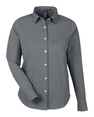 Women's CrownLux Performance® Spencer Poplin Dress Shirt