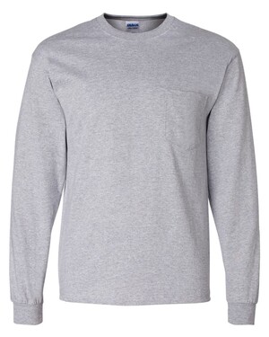 Ultra Cotton® Long Sleeve Pocket T-Shirt