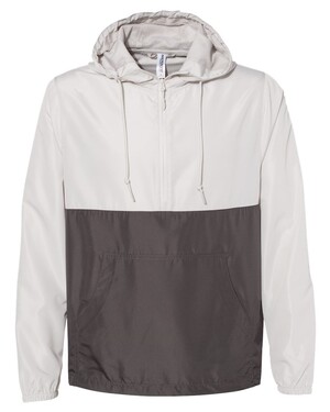 Unisex Lightweight Quarter-Zip Windbreaker Pullover Jacket