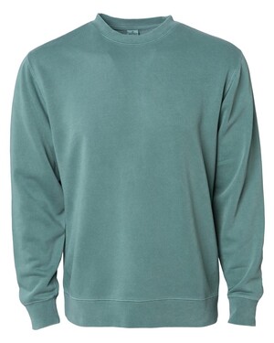 Independent Trading Co. PRM3500 Midweight Pigment Dyed Crewneck Sweatshirt Pigment Light Blue XL