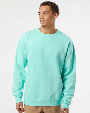 Independent Trading Co SS3000 Mens Crew Pullover Sweatshirt in Army